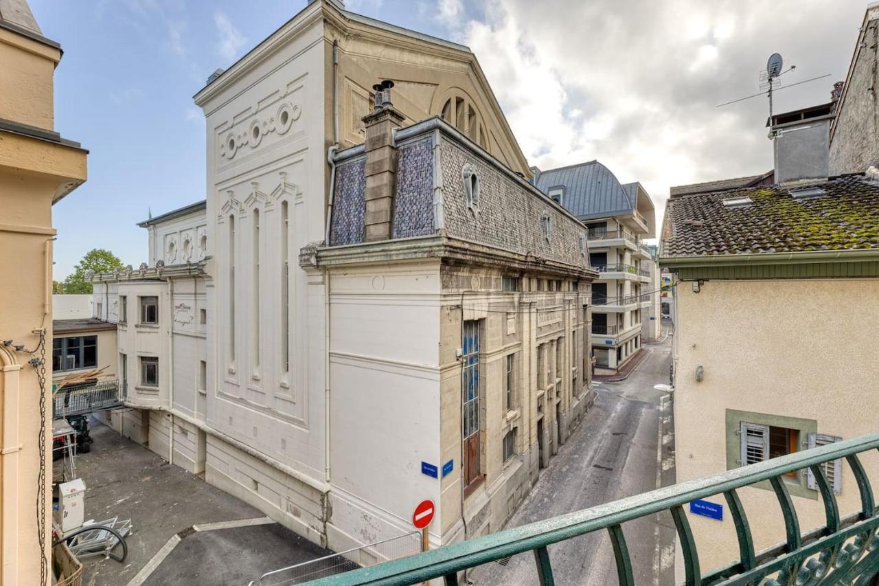 Appartement Hyper Centre Evian - Cote Theatre Екстер'єр фото